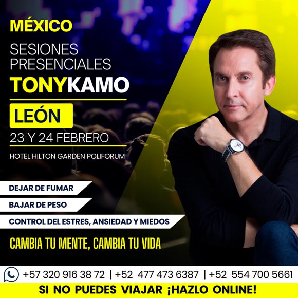 Presenciales Web Oficial de Tony Kamo