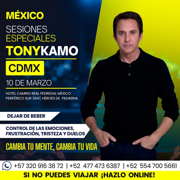 Presenciales Web Oficial de Tony Kamo
