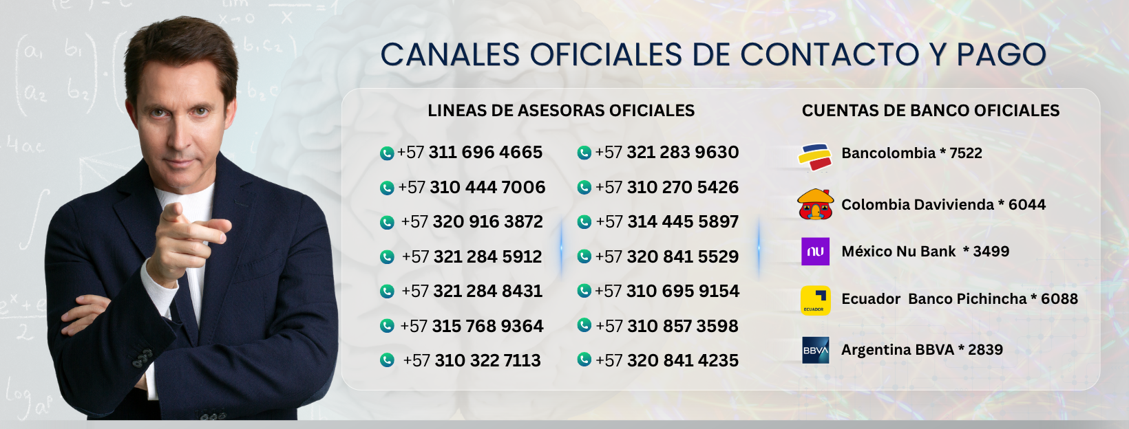 Inicio TONY KAMO BAÑERA CUENTAS OFICIALES