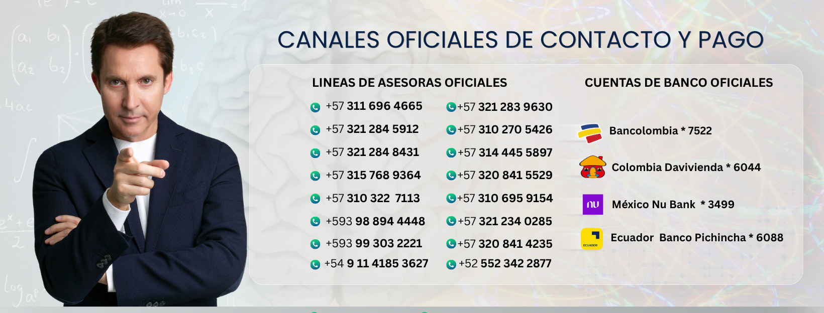 Inicio TONY KAMO BAÑERA CUENTAS OFICIALES